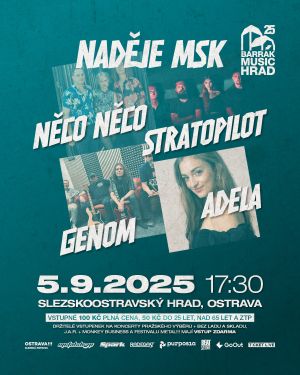 BARRÁK MUSIC HRAD 2025 - NADĚJE MS KRAJE