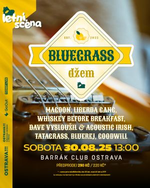 FESTIVAL BLUEGRASS DŽEM 2025 - LETNÍ SCÉNA